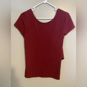 Size small burgundy shirt
